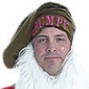 Grumpy Dwarf's hat and rainbow beard for Halloween, Pride Parades, Cosplay